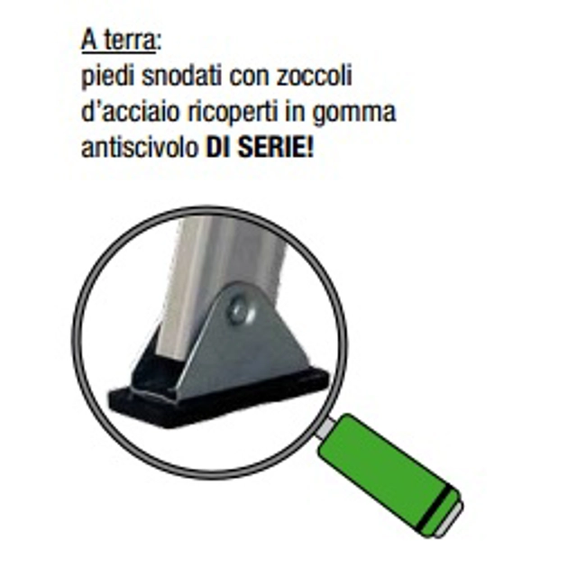 Vendita online Scala da appoggio 9 gradini S15/13